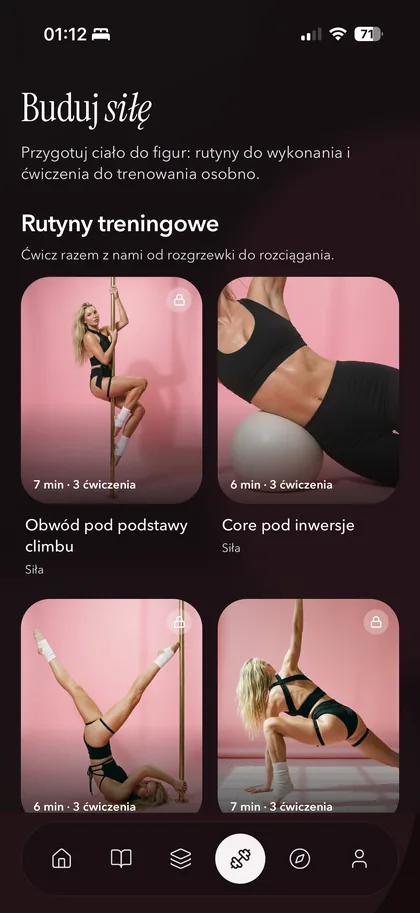 Programy i kondycja w Coquet: siła i mobilność